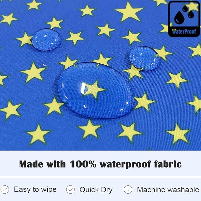 Kids Painting Apron – Waterproof Art Smock for Toddlers & Preschoolers, Messy Play, Baking, Crafts, Cooking, Mealtime