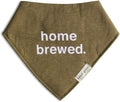 Denver James Bandana Feeding Drool Baby Bib I Soft Organic Cotton I Fleece Back