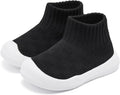 Eashi Baby Boy Girl Non-Skid Indoor Infant Walking Shoes Breathable Warm Elastic Sock Shoes with Memory Sole Protect Toes Outdoor Sneakers