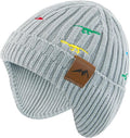 POXIMI Baby Boy Winter Hat Toddler Warm Beanie Girl Knit Hats with Earflap Kid Cute Earmuffs