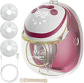 Wearable Breastfeeding Pump & Lactation Massager, FDA Cleared with Hospital-Grade Suction, Hands-Free, Invisible & Quiet, 4 Modes | 15 Levels, BPA-Free PA12, 1-Pack
