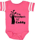 inktastic I'm Grandpa's Lil' Caddy- Golf for Kids Baby Bodysuit