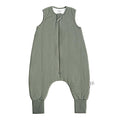Rayon Made from Bamboo Toddler Sleep Sack with Feet 1.0 Tog Breathable Sleep Sack 6-12 Months Ultra Soft Baby Wearable Blanket with Legs Unisex Sleeping Bag with 2-Way Zipper