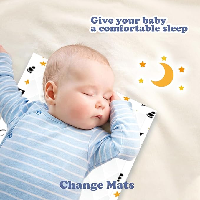 Minime Baby Disposable Changing Pads 23.6 x 23.6 in (15 Count), Super Soft, Ultra Absorbent Diaper Liners, Leak Proof Mats, Waterproof Incontinence Underpads