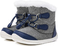 BMCiTYBM Toddler Baby Snow Boots Winter Shoes Boys Girls Cold Weather Baby Faux Fur Shoes
