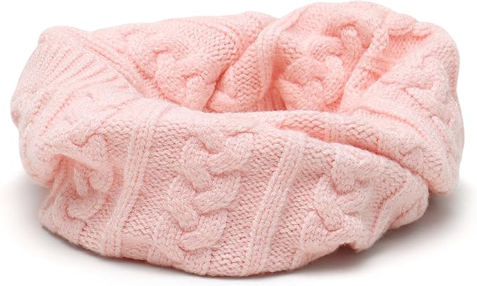Duoyeree Toddler Winter Hat with Earflap Scarf Hood Thick Warm Kids Skull Cap for Baby Girls Boys