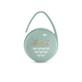 Suavinex Bonhomia 2 in 1 Duo Baby Pacifier Case, Pacifier Holder, Holds 2 Baby Pacifiers, Baby Accessories, (Mint)
