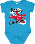 inktastic Daddys Co-Pilot for Fathers Day Baby Bodysuit