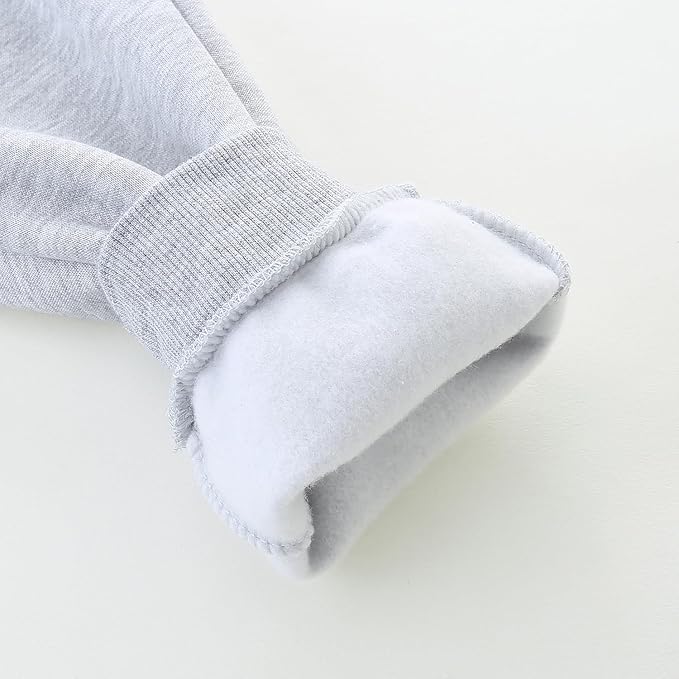 3 Pack Boy's and Girl's Fleece Pull on Jogger Sweatpant with Pockets and Drawstring 2-13 Years
