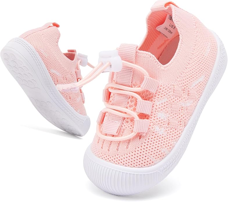 BMCiTYBM Baby Shoes Infant Boy Girl First Walker Shoes Toddler Walking Shoes Lightweight Non-Slip Sneakers for 6 9 12 18 24 Months