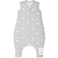 Mama Cheetah Toddler Sleep Sack with Feet 3T-4T, 2.5 TOG Organic Cotton Baby Sleeping Bag with Legs, Winter Baby Wearable Blankets for Early Walker L