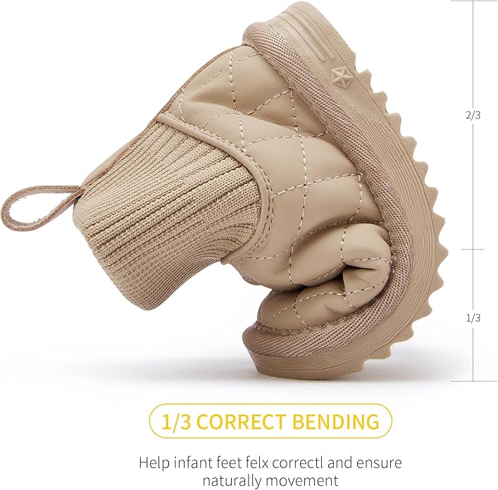BMCiTYBM Girls Boys Snow Boots Warm Winter Fur Lined Baby Shoes (Infant/Toddler/Little Kid)