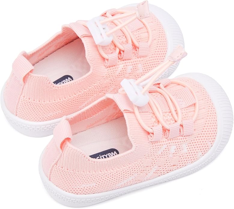 BMCiTYBM Baby Shoes Infant Boy Girl First Walker Shoes Toddler Walking Shoes Lightweight Non-Slip Sneakers for 6 9 12 18 24 Months
