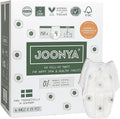 Joonya Pull-Up Pants Baby Diapers, Size 4 L (15-26 lb) - 6 Bags of 25 (150) - NonToxic, Eco-Friendly, Ultra Slim, Overnight Use - Made in Denmark