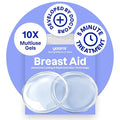 Yoomi Breast Aid™ Soothing Cryogel Pads for Sore Cracked Nipples with HOCl, 10x Multiuse, Advanced Cooling Tech for Instant Relief & Repair, Rapid Hydration for Lasting Comfort for Breast Feeding Moms