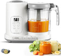 Baby Food Maker Pro Steamer Blender: 4 in 1 Auto Steam Blend and Puree Maker with Self-Clean for Healthy Baby and Toddler Meal Prep - BPA-Free
