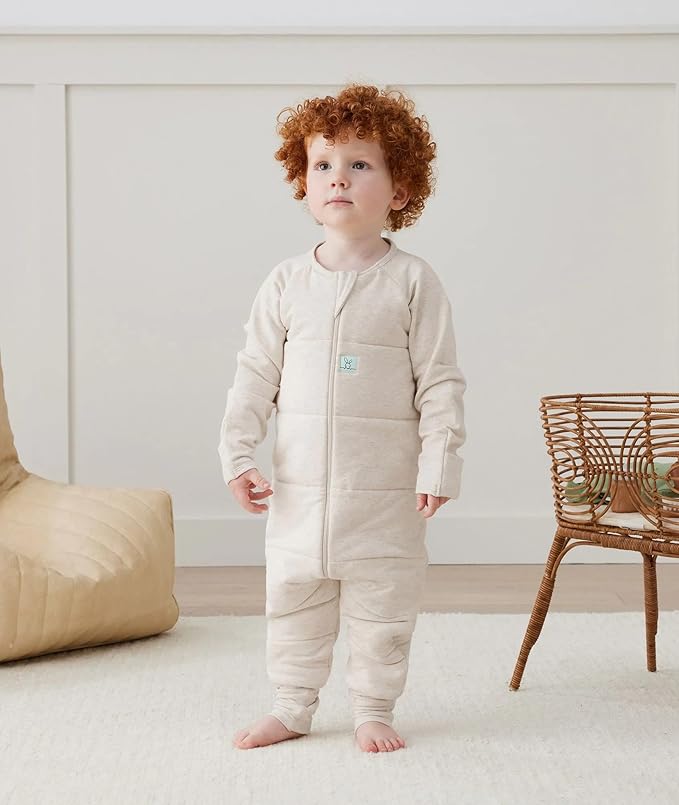ergoPouch 2.5 TOG Sleeping Bag – Breathable, Cozy Sleepwear for Boys and Girls (4-5 Years, Oatmeal Marle)