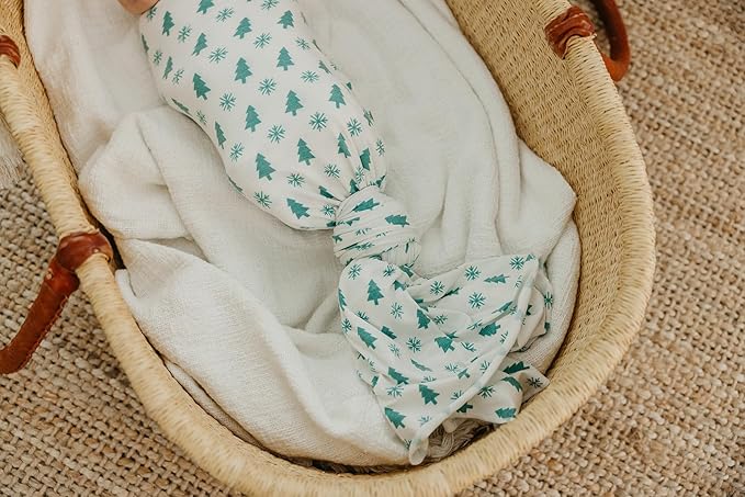 Copper Pearl Baby Swaddle Blanket - Premium Knit Baby Blanket, Large Soft Stretchy Receiving Blankets for Baby Boy and Girl, Swaddles for Newborn, Infant, and Toddler (Alps)