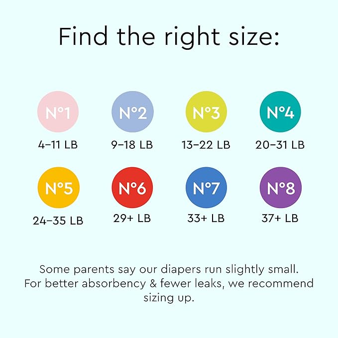 LILLYDOO Baby Diapers - Size 6 (29+ lbs), Monthly Supply (114 Count), Leak Protection, Skin-Friendly, Ultrasoft, Perfume- & Chlorine-Free, Hypoallergenic, Dermatologist Tested, Oeko-TEX®