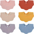 Muslin Baby Bibs for Drooling and Teething Newborn Drool Bibs for Baby Girl Boy