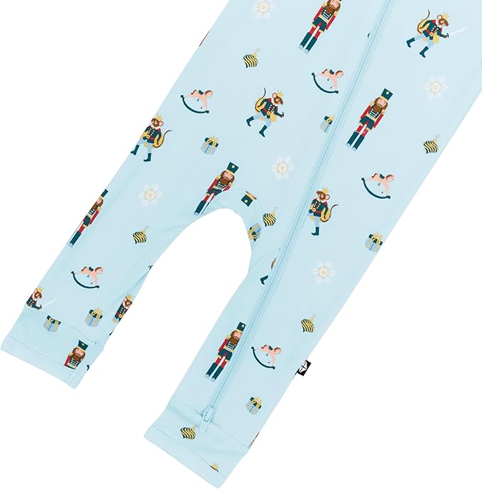 KYTE BABY Unisex Rayon Made From Bamboo Zippered Rompers 0-24 Months