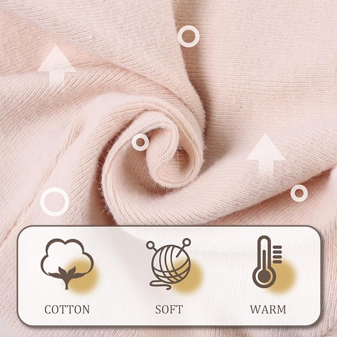 Bamery Newborn Baby Girl Hat Cotton Baby Bow Beanie Preemie Hats Spring Infant Hats for Girls 0-12 Months