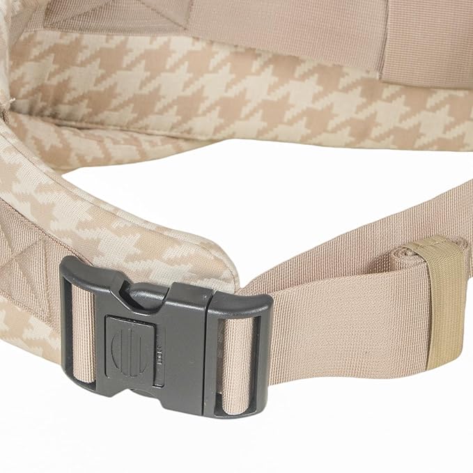 Baby Carrier for Newborns to Toddlers, 2025 Upgraded Houndstooth Adjustable Soft Cotton Linen Carrier, 4-in -1 Lightweight Front and Back Ergonomic Baby Holder Carrier
