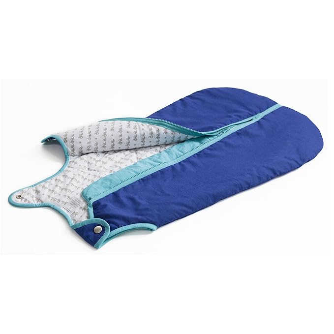 Baby Deedee Sleep Nest Original - Baby Sleep Sack 2.5 TOG 18-36 Months, Winter Sleeping Bag with Soft Cotton & Patented Shoulder Snaps, Wearable Blanket for Boy Girl Infant Toddler, Peacock