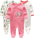 Kiddiezoom Baby and Toddler Boys'Snug Fit Footed One-Piece Romper Jumpsuit Cotton Cotton Footed Outfit