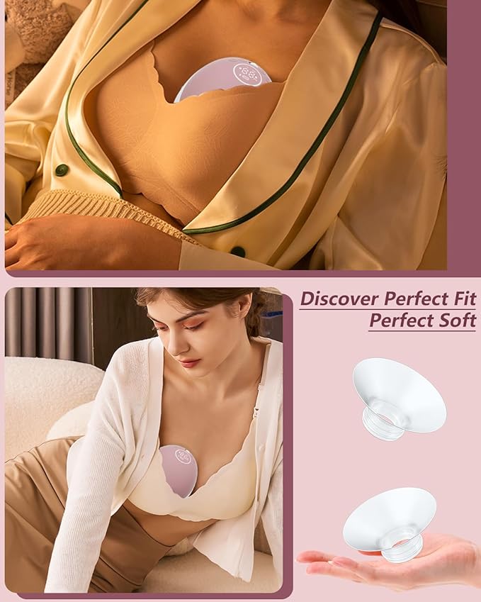 1pcs Breast Pump Flange Insert 13mm Compatible with Momcozy M9/M6/M5/S12 Pro/S9 Pro/V1 Pro/V2 Pro Wearable Breast Pump, Replace for Momcozy Pump Flange Insert, BPA Free, OEM, Not Original Parts