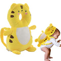 GINMOON Baby Head Protector Backpack,Lightweight and Breathable, Baby Walking Harness,Crawling Baby Essentials(Tiger)