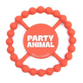 Bella Tunno Happy Teether – Soft & Easy Grip Baby Teether Toy, Silicone Teether Ring to Help Soothe Gums, Non-Toxic and BPA Free, Assistant to The Manager