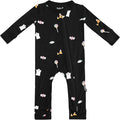 KYTE BABY Unisex Rayon Made From Bamboo Zippered Rompers 0-24 Months