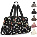 Pritent Diaper Bag Tote - Diaper Baby Bags with Pacifier Case, Shoulder Straps, Stroller Clips, Waterproof Large Mommy Maternity Travel Baby Bag for Mom and Dad, Daisy, Medium