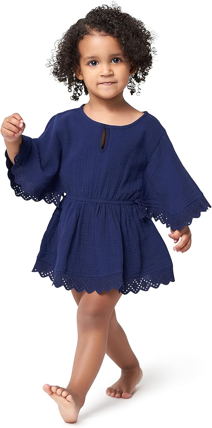 Gerber baby-girls Toddler Kaftan Swim Cover Up