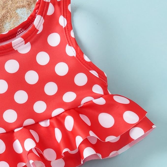 Aalizzwell Toddler Baby Girl Bathing Suit Two Piece Swimsuit Bikini Beach Wear