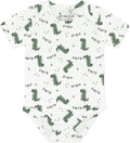 Jimonda Baby Bodysuits Rayon from Bamboo Short Sleeve Baby Boys Girls Rompers Soft Outfits Newborn Clothes