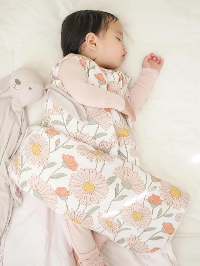 GUNAMUNA günamüna Unisex Baby, Toddler Wearable Blanket, Sleeping Bag Bamboo Rayon, Sleep Sack with Diaper Zipper, 1.0 TOG
