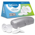 Dr. Brown's Butterfly Breastfeeding Nipple Shields for Protecting Sore, Flat or Inverted Nipples, Essential for Latching Difficulties with Microwave Sterilizer Carrying Case, 24mm