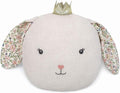 MON AMI Faith Bunny Accent Décor Pillow 12x11”, Plush Rabbit Cuddle Cushion, Decorative Throw Pillow for Child’s Nursery, Bed, Couch, Cute Room Décor