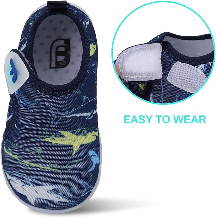 JOINFREE Baby Toddler Water Shoes Boys Girls Sandals Barefoot Kids Breathable Sneakers Shoes for Walking Running