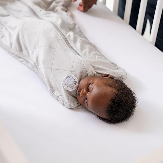 Dreamland Baby Bamboo Viscose Swaddle Blanket (0-6 months). 1.0 TOG Ultra Soft Swaddle Blanket w/Built in Band. 97% Viscose, 3% Spandex (Sage). Mom-Owned US Business, Premium Materials