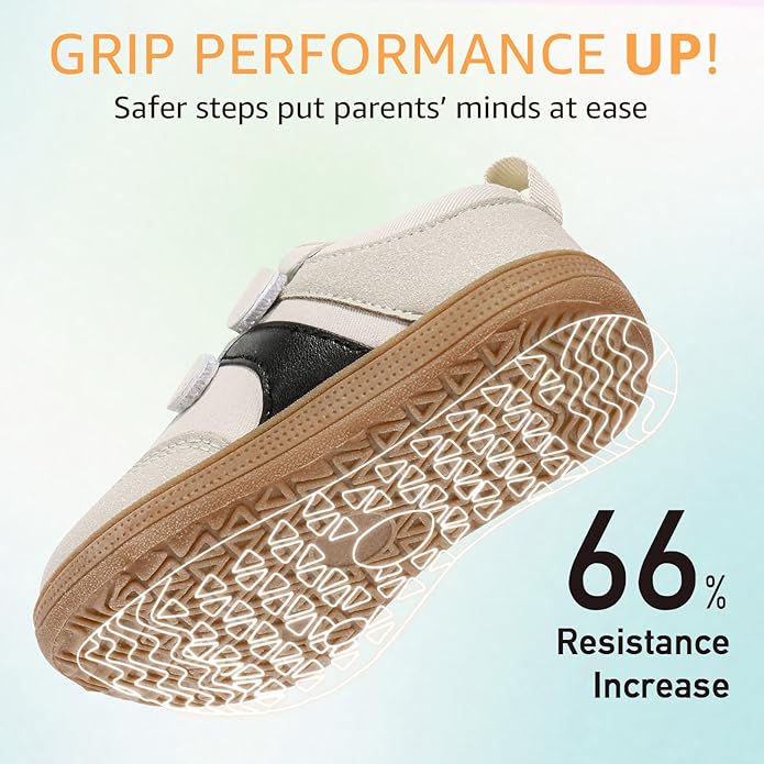 Toddler Wide Toe Box Barefoot Shoes Boys Girls Sneakers Zero Drop Kid Tennis Running Shoes Lightweight Non-Slip Comfortable Infant First Walking Shoe Outdoor Activities School