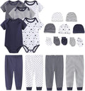 Chamie Newborn Baby Cute Design Bodysuit Short Sleeve One-Piece Baby Clothes for Boys and Girls