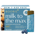 Boobie Bar Superfood Blueberry Muffin Lactation Bar for Breastfeeding Moms to Increase Milk Supply | #1 Selling Lactation Snack Bars | Vegan, Fenugreek-Free, Gluten-Free, Dairy-Free (7 Bars)