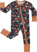 pureborn Baby Infant Boys Girls Sleeper Snug Fit Viscose from Bamboo Pajamas 0-24 Months