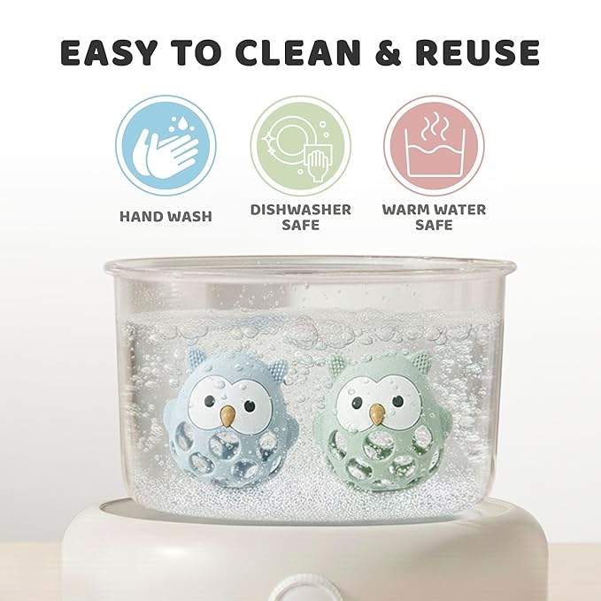 Baby’s Way Teething Toy – Owl Silicone Teether Toy for Babies 3–6 Months Toys for 6–12 Months – Baby Teething Relief, Silicone Teethers for Babies