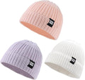 JANGANNSA Simple Knitted Baby Beanie Hip-Hop Boys Winter Hat Toddler Kids Bonnet for Girls 0-5Y