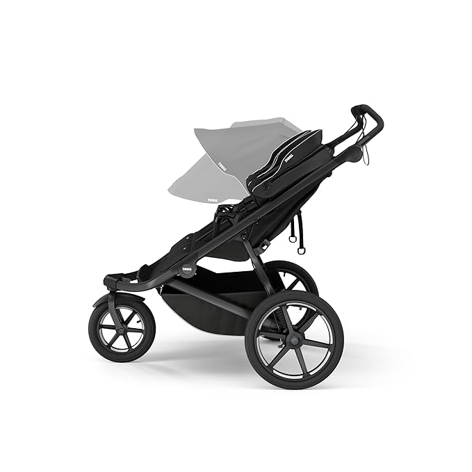Thule Urban Glide 3 Double Child All-Terrain Stroller, Lightweight, Air-Filled Tires & Suspension, Integrated Hand Brake