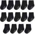 Fruit of the Loom Baby 14-Pack Grow & Fit Flex Zones Cotton Stretch Socks - Unisex, Girls, Boys